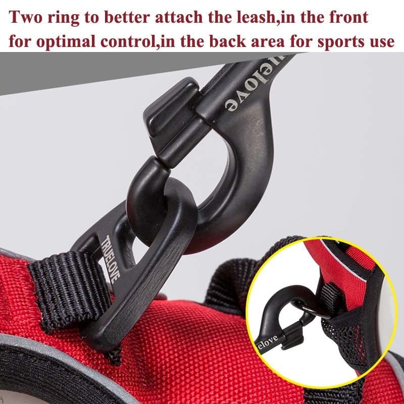 Reflective Dog Harness Padded Strap