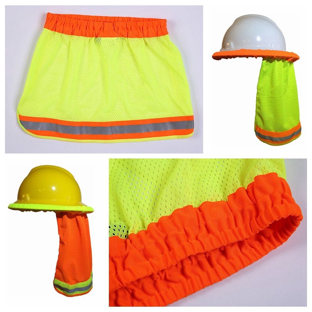 Reflective Hard Hat Neck Shade Reflective Hard Hat Neck Shade