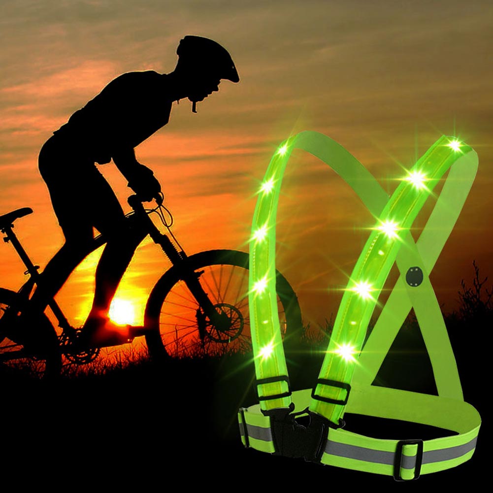 Reflective LED Running Vest Reflective LED Running Vest