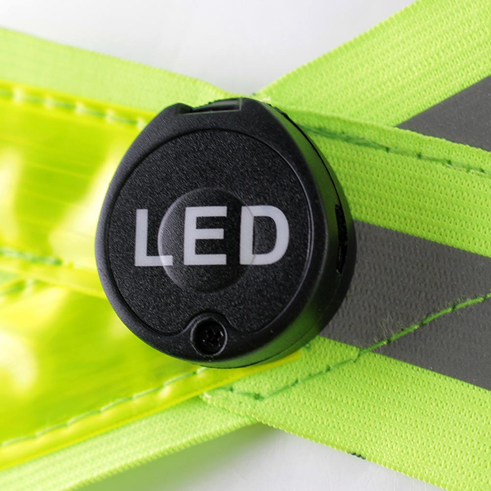 Reflective LED Running Vest Reflective LED Running Vest