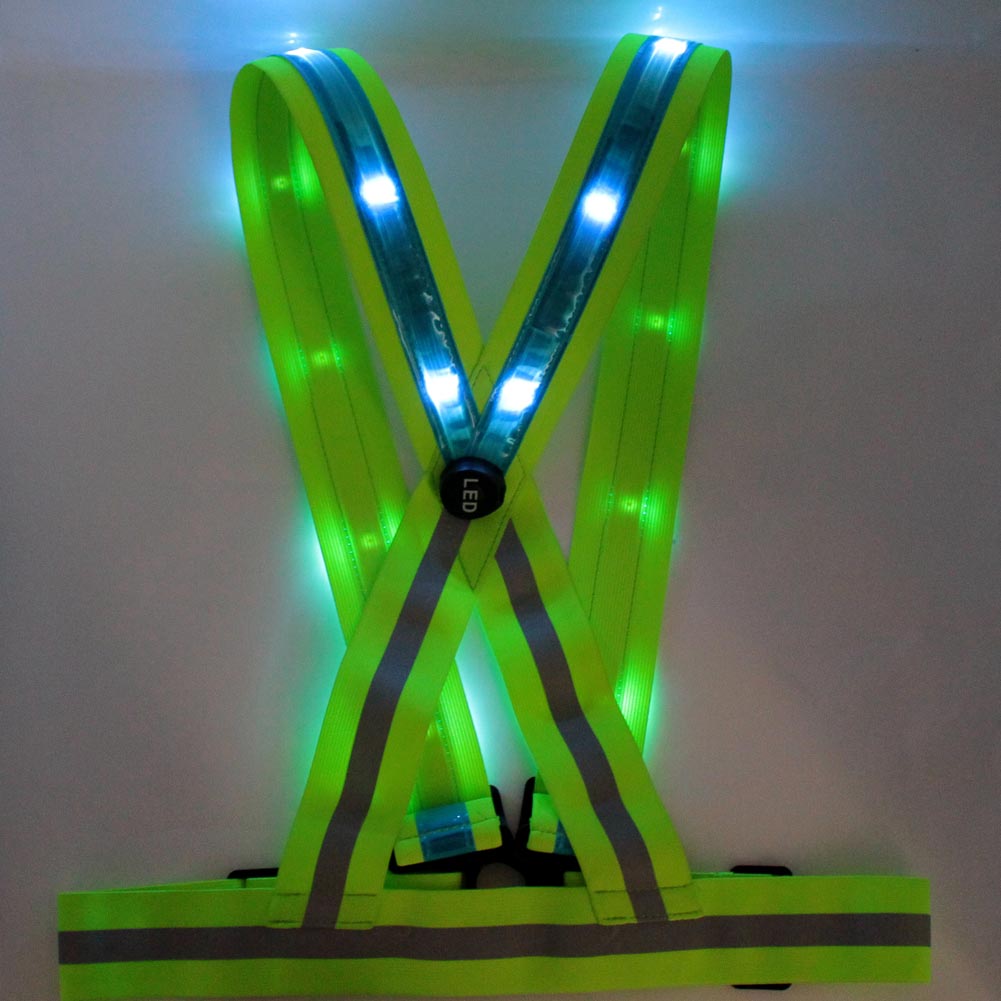 Reflective LED Running Vest Reflective LED Running Vest