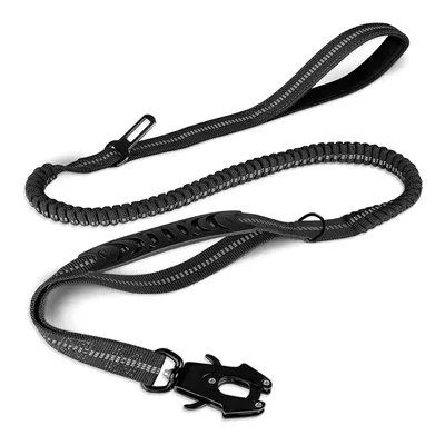 Reflective Shock Absorbing Pet Leashes with Car Seatbelt for Large Dogs Heavy Duty Tactical Bungee Dog Leash No Pull Reflective Shock Absorbing Pet Leashes with Car Seatbelt for Large Dogs Heavy Duty Tactical Bungee Dog Leash No Pull