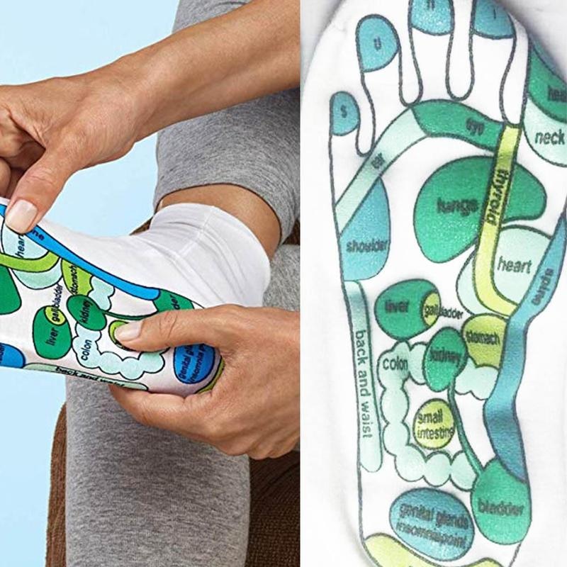 Reflexology Cotton Acupressure Socks