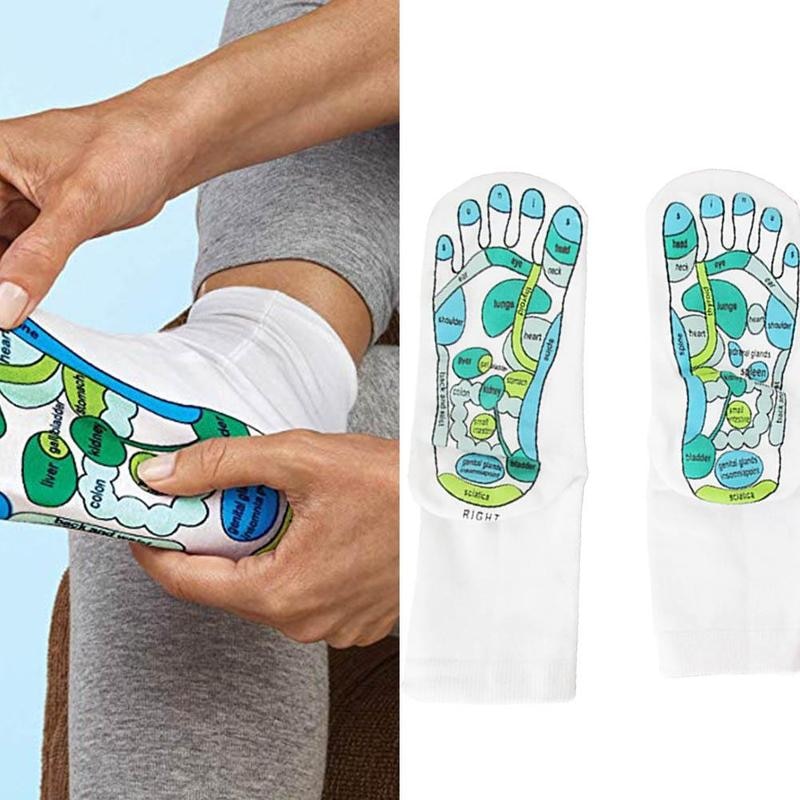 Reflexology Cotton Acupressure Socks