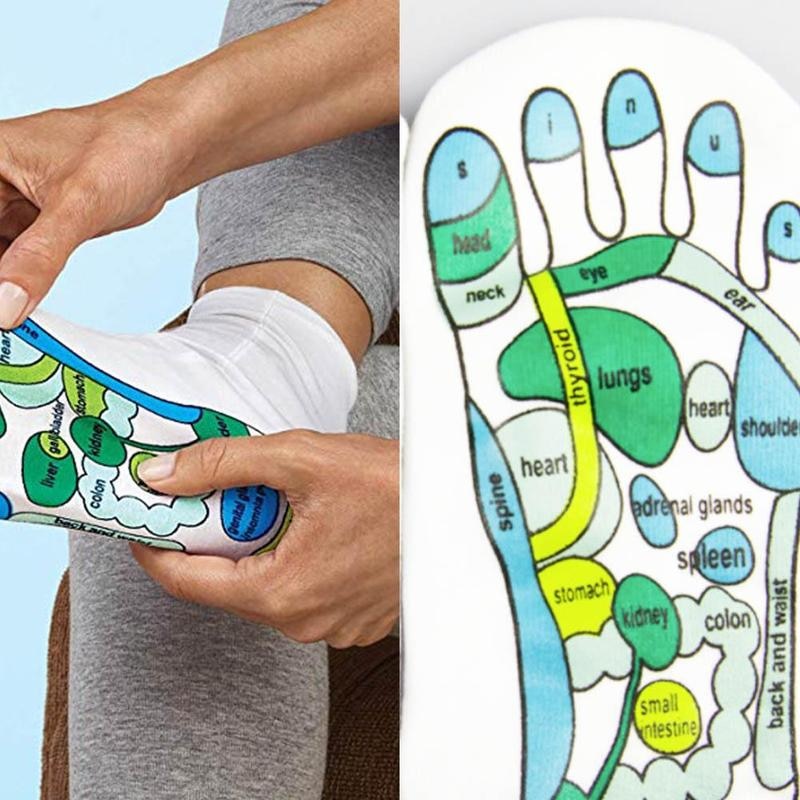 Reflexology Cotton Acupressure Socks