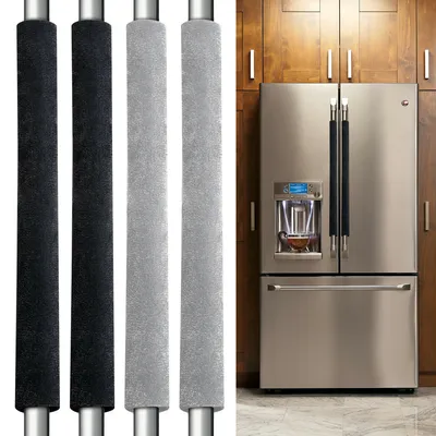 Refrigerator Handle Covers Fridge Door Covers (2 pcs) Refrigerator Handle Covers Fridge Door Covers (2 pcs)