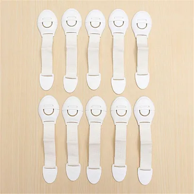 Refrigerator Lock Baby Care Safety Straps (10 pieces) Refrigerator Lock Baby Care Safety Straps (10 pieces)