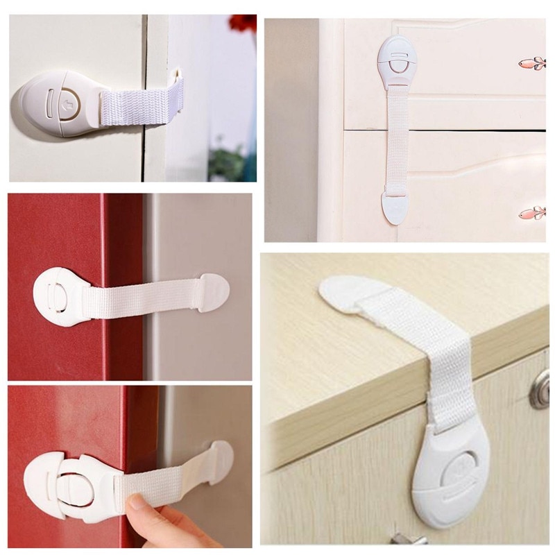 Refrigerator Lock Baby Care Safety Straps (10 pieces) Refrigerator Lock Baby Care Safety Straps (10 pieces)