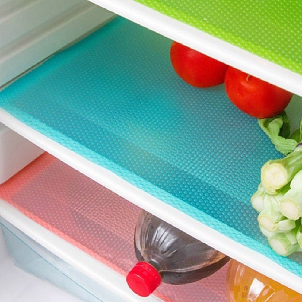 Refrigerator Mats Waterproof 4PC Set Refrigerator Mats Waterproof 4PC Set