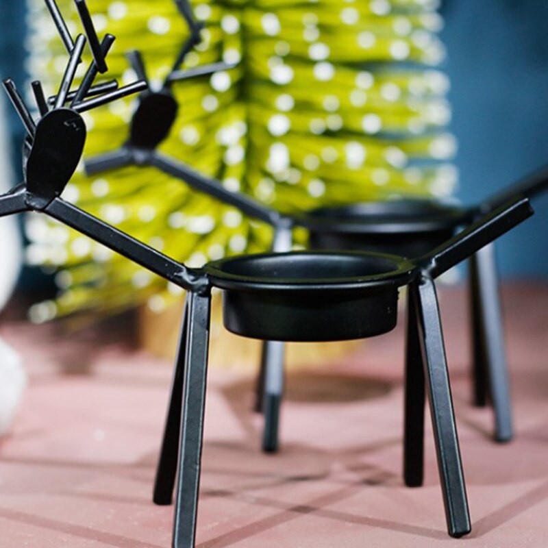 Reindeer Candle Holder Decoration Reindeer Candle Holder Decoration