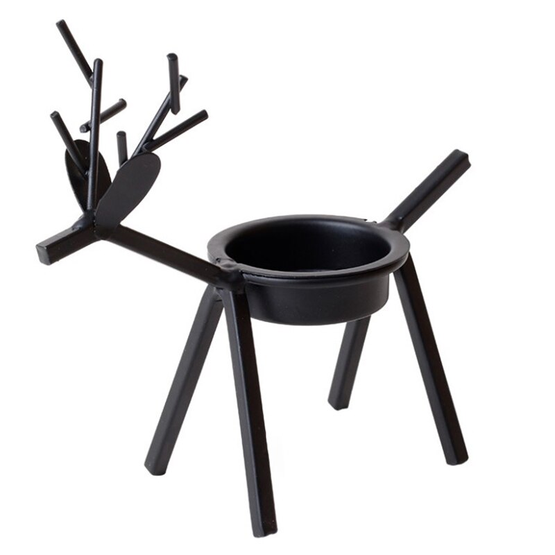 Reindeer Candle Holder Decoration Reindeer Candle Holder Decoration