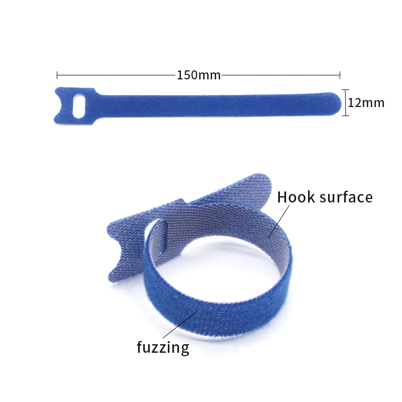 Releasable Cable Ties Plastics Fastening Reusable Cable tie Straps Nylon Wrap Zip Bundle Bandage Tie