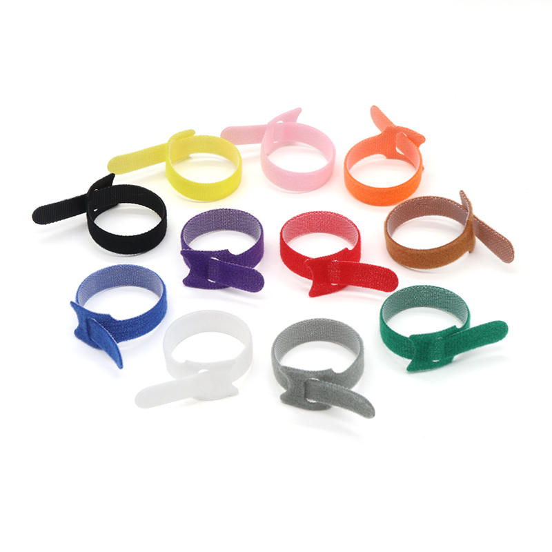 Releasable Cable Ties Plastics Fastening Reusable Cable tie Straps Nylon Wrap Zip Bundle Bandage Tie