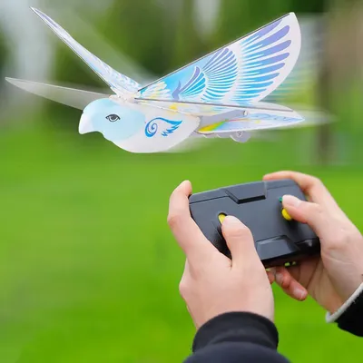 Remote Control Flying Bird Simulation Pigeon Rechargeable Battery Power Flying Eagle Children's Best Birthday Gift