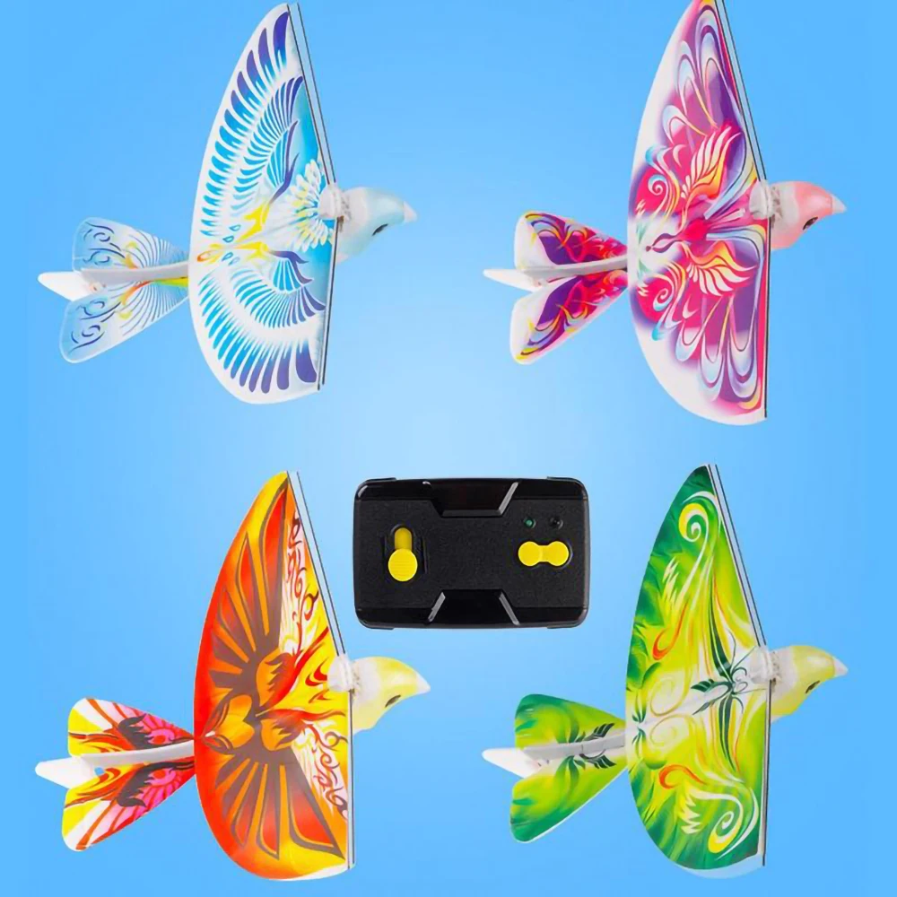 Remote Control Flying Bird Simulation Pigeon Rechargeable Battery Power Flying Eagle Children's Best Birthday Gift