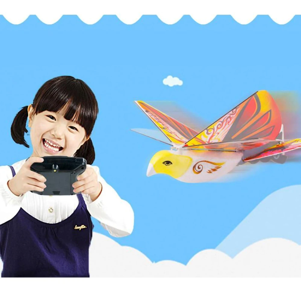 Remote Control Flying Bird Simulation Pigeon Rechargeable Battery Power Flying Eagle Children's Best Birthday Gift