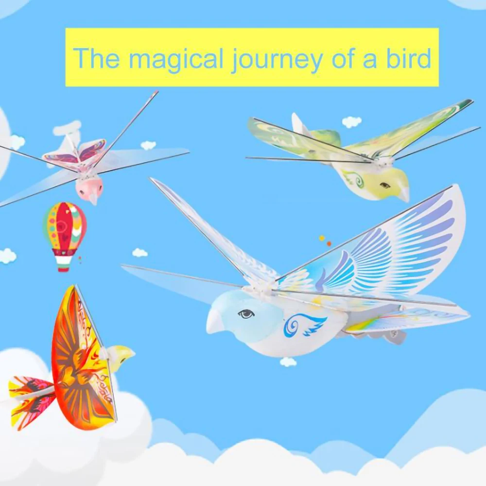 Remote Control Flying Bird Simulation Pigeon Rechargeable Battery Power Flying Eagle Children's Best Birthday Gift