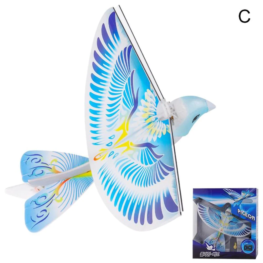 Remote Control Flying Bird Simulation Pigeon Rechargeable Battery Power Flying Eagle Children's Best Birthday Gift
