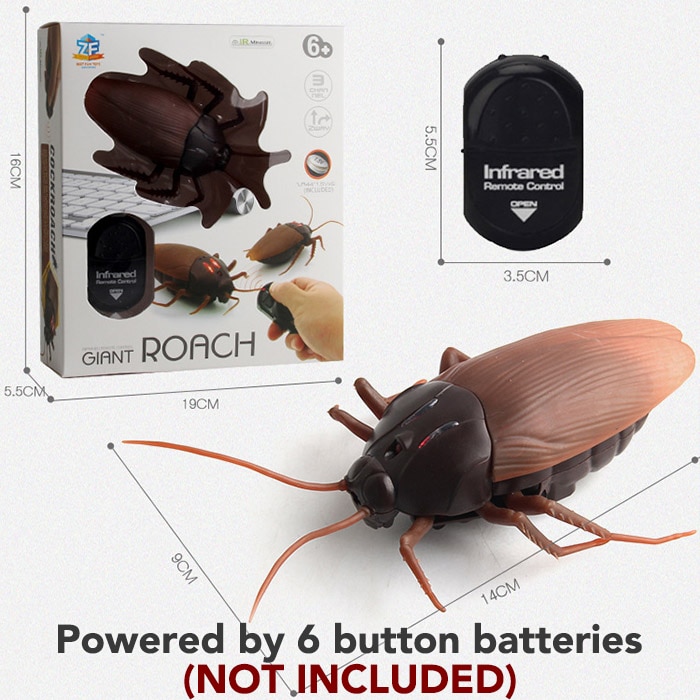 Remote Control Insect Prank Toy
