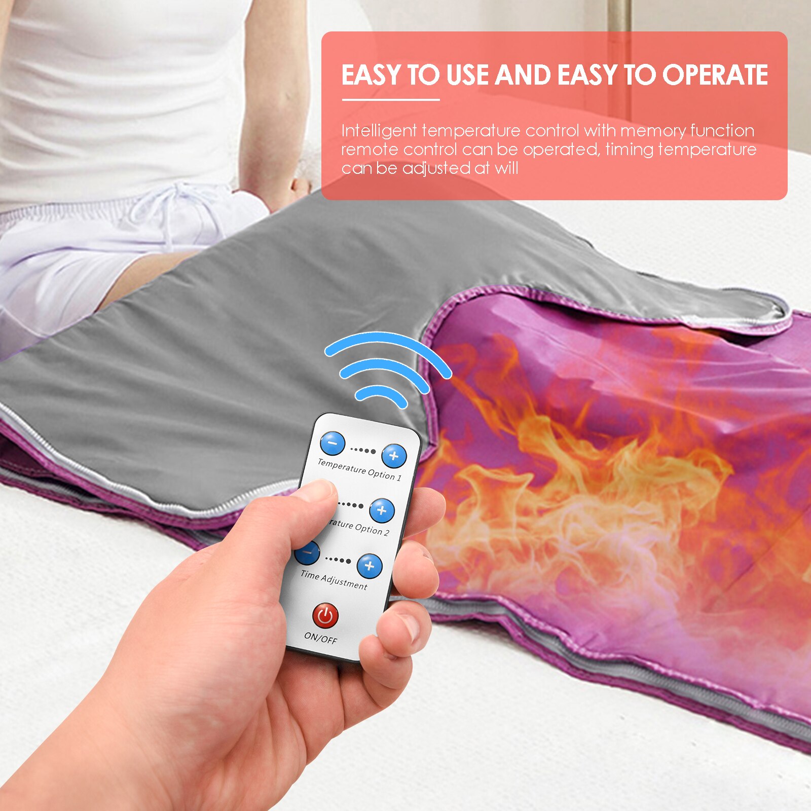 Remote Control Sauna Blanket