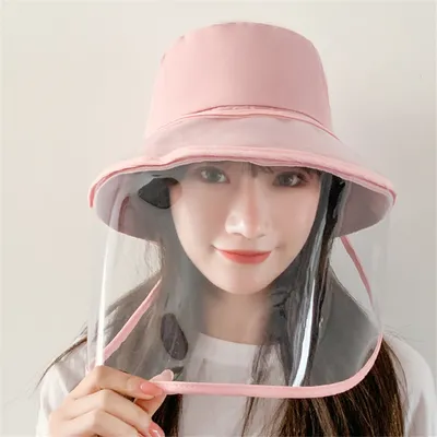 Removable Clear Face Shield with Hat Removable Clear Face Shield with Hat
