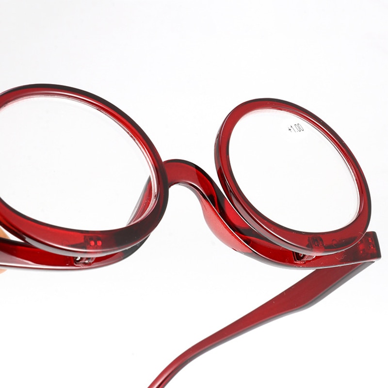 Removable Lens Magnifying Makeup Glasses