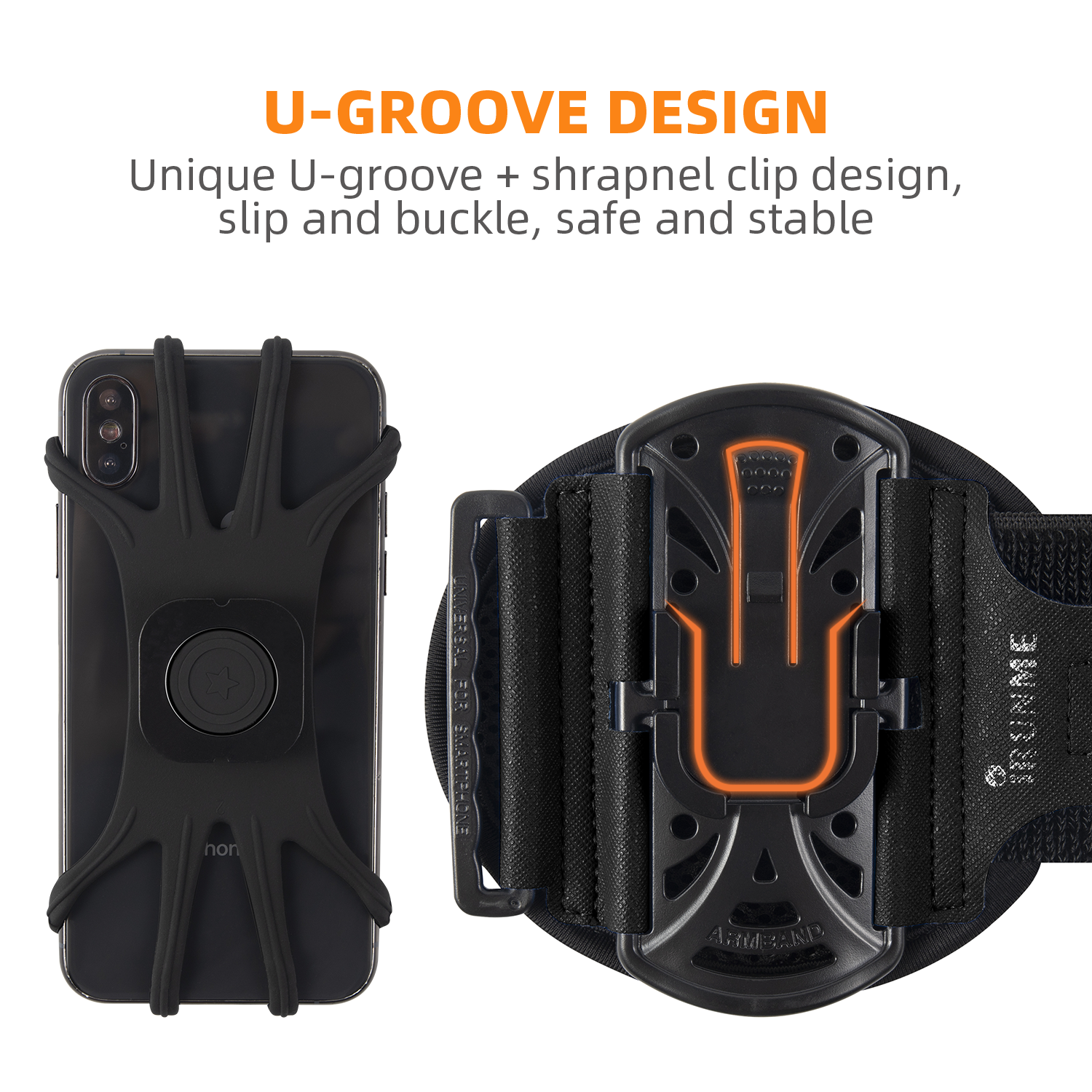 Removable Rotating Sports Phone Wristband Running Wrist Bag Generation Driving Takeaway Navigation Arm Bag Fitness