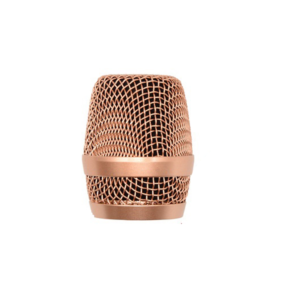 Replacement Microphone Grille Replacing Professional Wired Wireless Build-in Sponge Party Mic Head Part Accessories