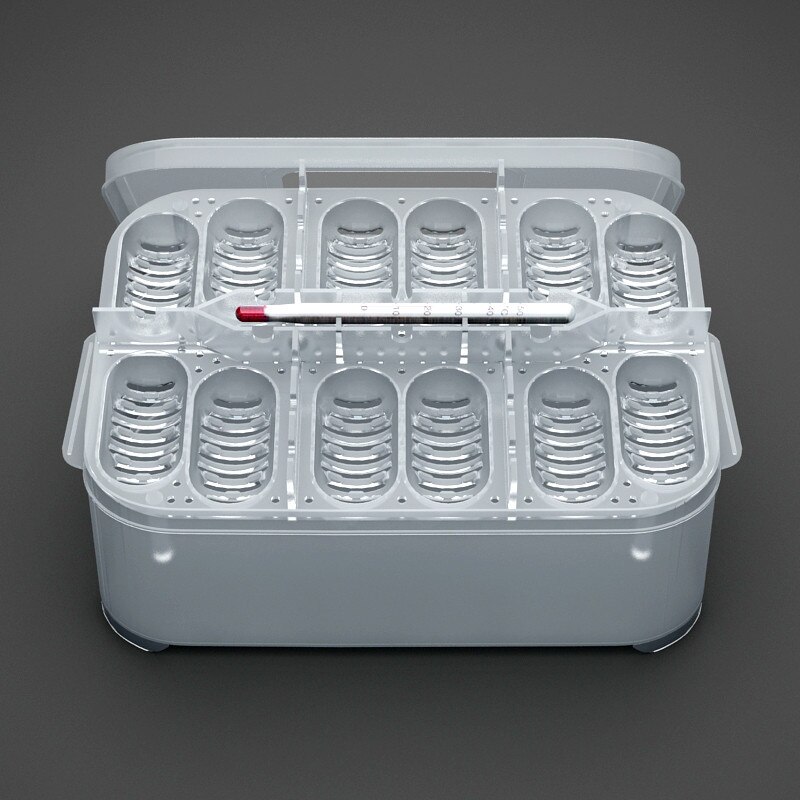 Reptile Egg Incubator 12-Slot Box Reptile Egg Incubator 12-Slot Box
