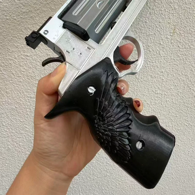 Resident Evil Requiem Leon Scott 3D Printed Gun Prop Horror Game Cosplay Accessory Collectible GK Model Toy Gift For Resident Evil Requiem Leon Scott 3D Printed Gun Prop Horror Game Cosplay Accessory Collectible GK Model Toy Gift For