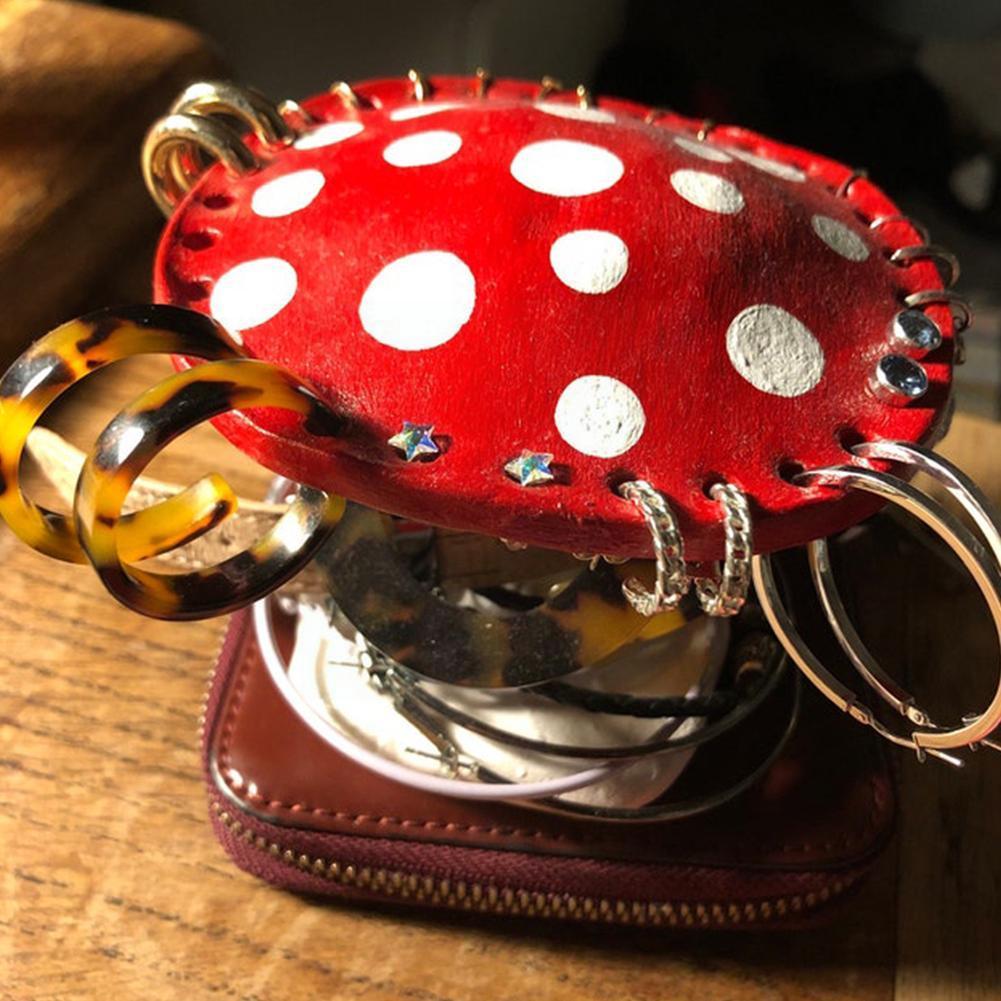 Resin 26 Holes Mushroom Earring Holder