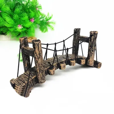 Resin Aquarium Bridge Decor Resin Aquarium Bridge Decor