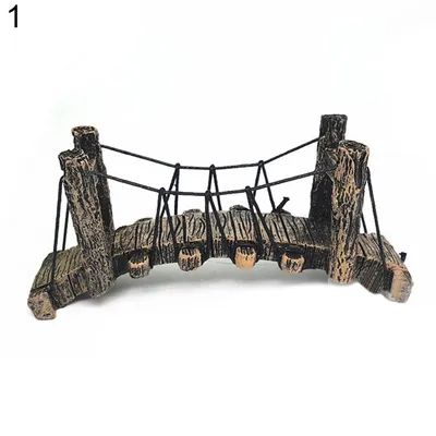 Resin Aquarium Bridge Decor Resin Aquarium Bridge Decor