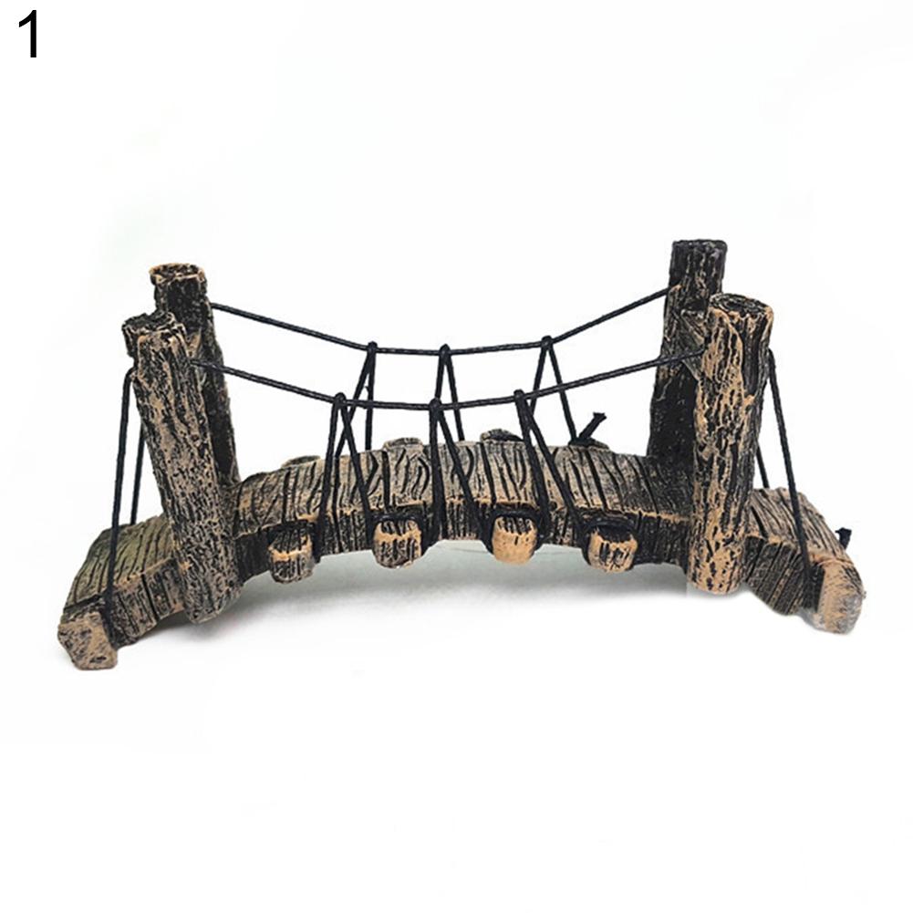 Resin Aquarium Bridge Decor Resin Aquarium Bridge Decor