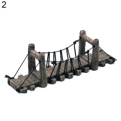 Resin Aquarium Bridge Decor Resin Aquarium Bridge Decor