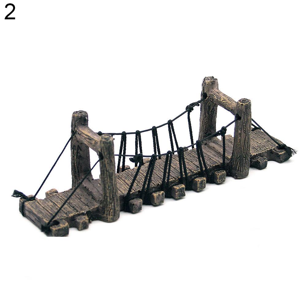 Resin Aquarium Bridge Decor Resin Aquarium Bridge Decor