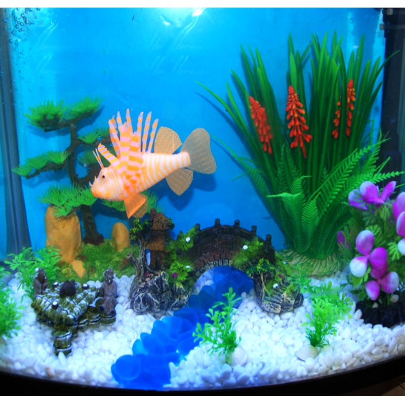 Resin Aquarium Bridge Decoration Resin Aquarium Bridge Decoration