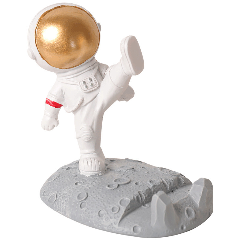 Resin Astronaut Phone Holder Resin Astronaut Phone Holder