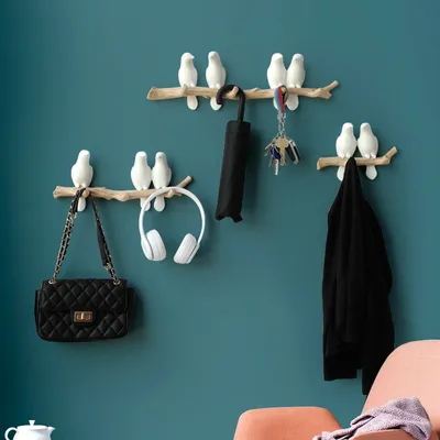 Resin Bird Decorative Wall Hanger Resin Bird Decorative Wall Hanger