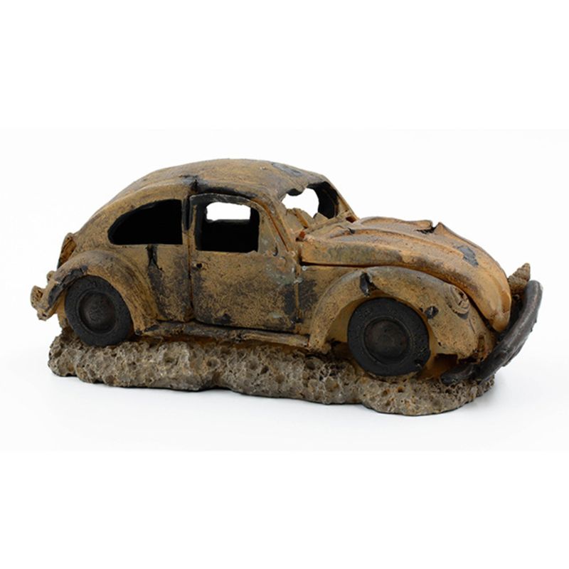 Resin Car Fish Tank Decoration Resin Car Fish Tank Decoration