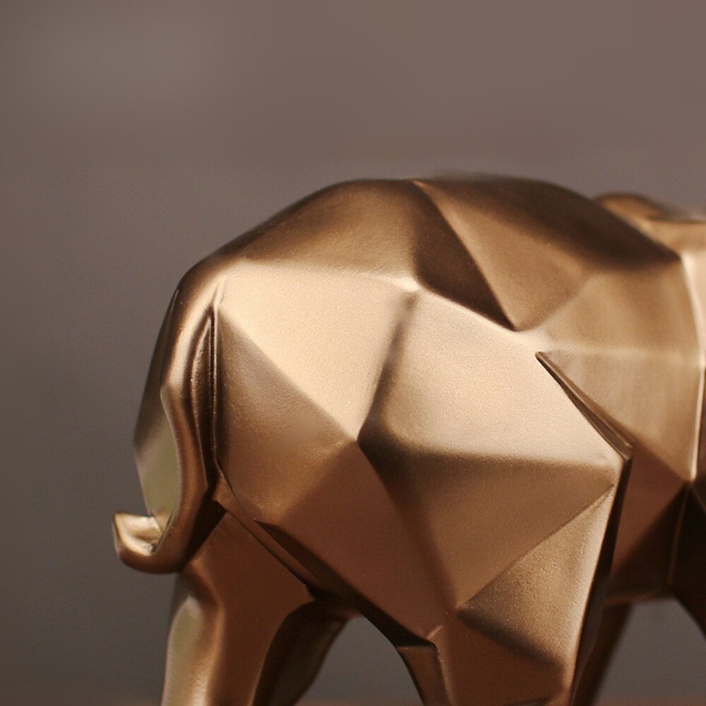 Resin Elephant Decorative Figurine Resin Elephant Decorative Figurine