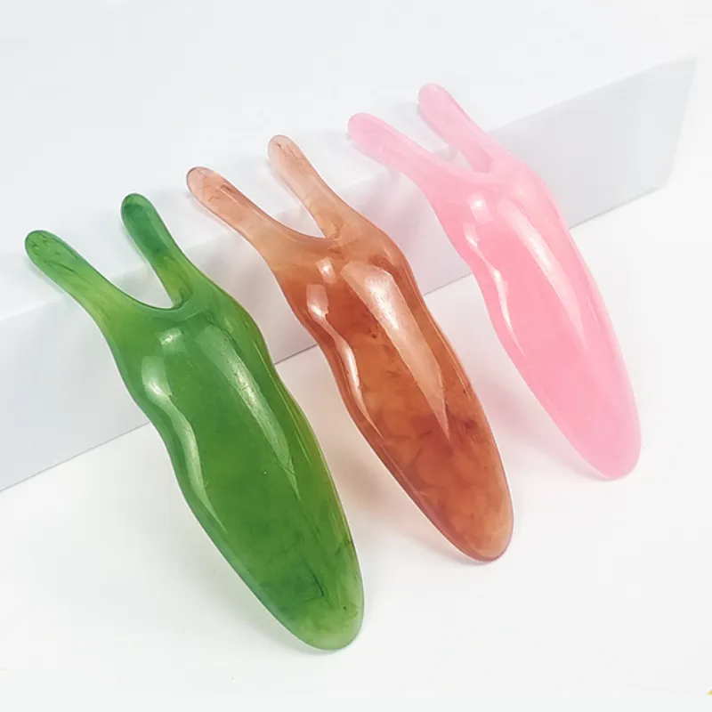 Resin Face Lifting Guasha Scraping Massage Facial Tools Massage Plate Reduce Puffiness Nose Lifting Nose Massager