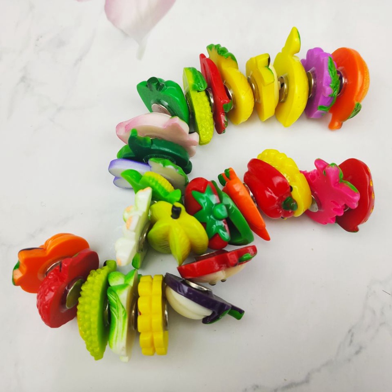 Resin Fruit Fridge Magnets (30pcs) Resin Fruit Fridge Magnets (30pcs)