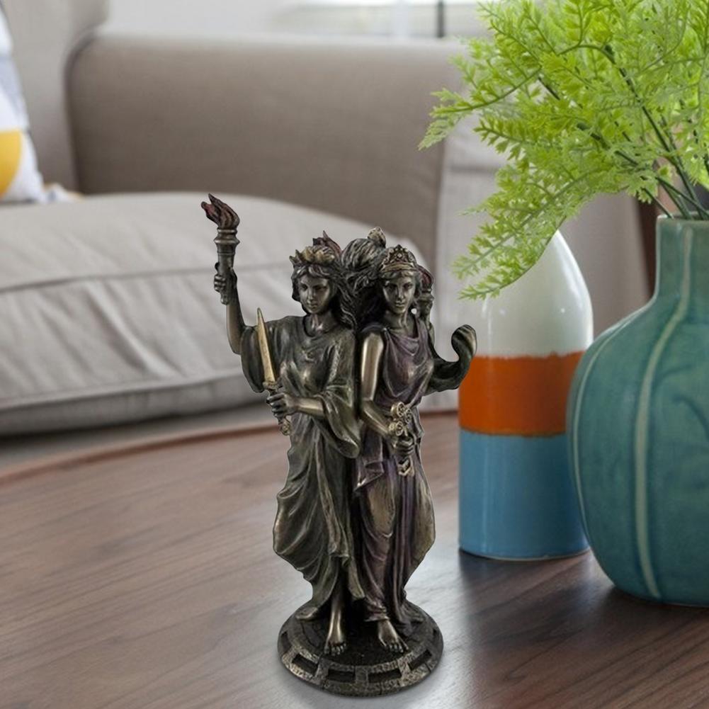 Resin Hecate Greek Goddess Figurine Resin Hecate Greek Goddess Figurine