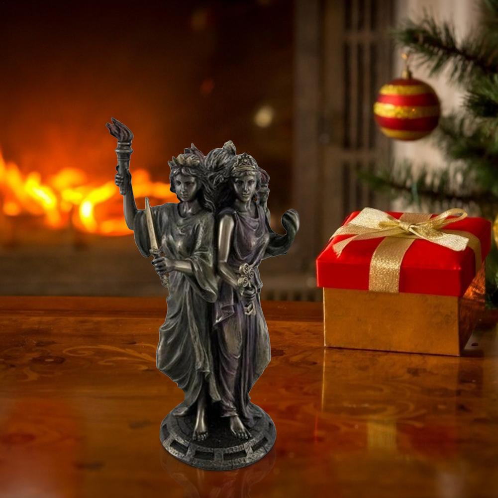 Resin Hecate Greek Goddess Figurine Resin Hecate Greek Goddess Figurine