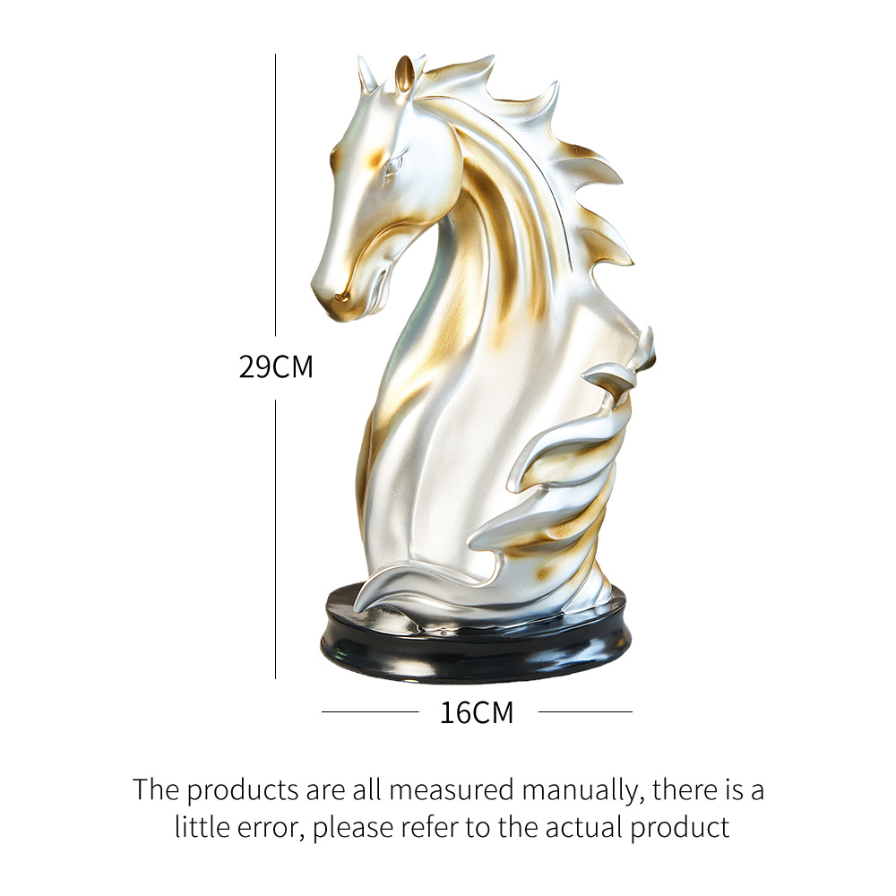 Resin Horse Wine Bottle Holder
