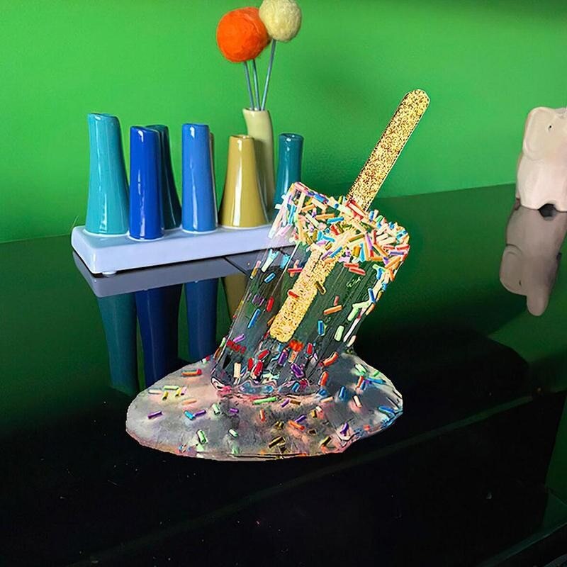 Resin Melting Popsicle Sculpture Resin Melting Popsicle Sculpture