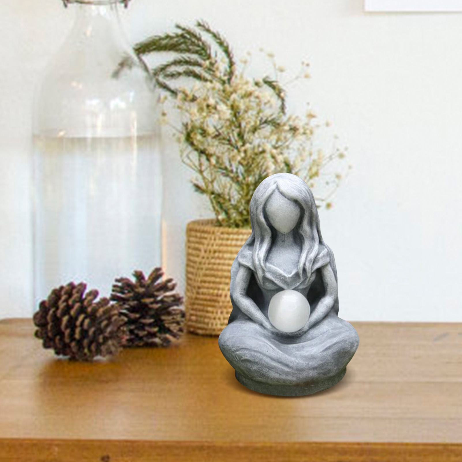 Resin Moon Goddess Statue Resin Moon Goddess Statue