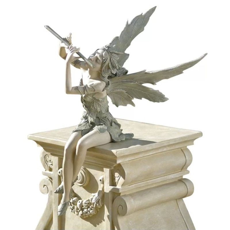 Resin Sitting Fairy Garden Ornament