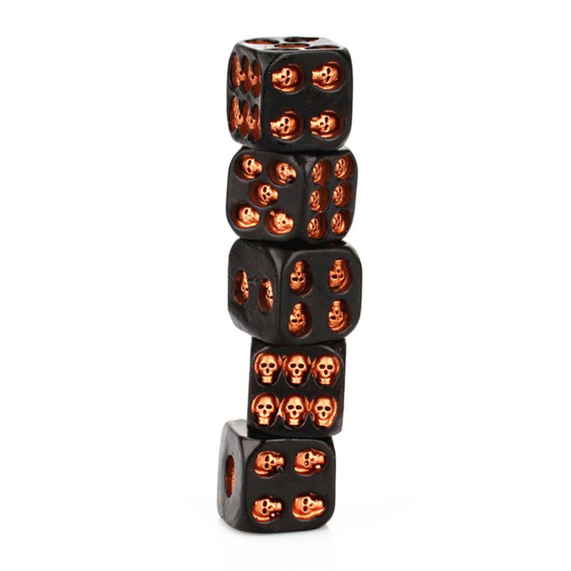 Resin Skull Dice Set (5pcs) Resin Skull Dice Set (5pcs)